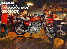 1981 GSX400T sales brochure